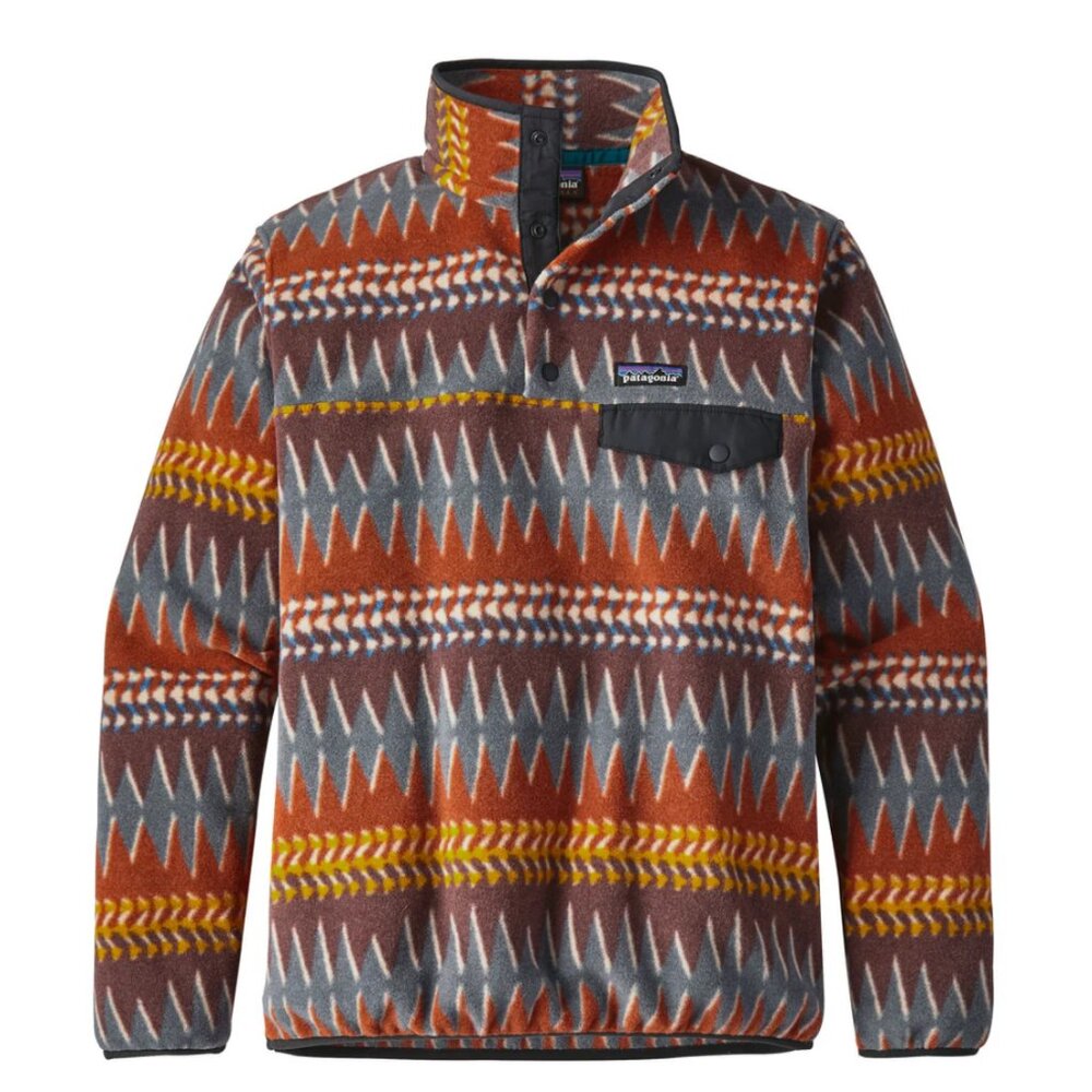 Women's Patagonia Lightweight Synchilla Snap-T Pullover, Medium, Laughing Waters